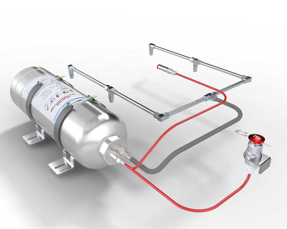 WD-S/6-KLSM型非储压水基温电双控自动灭火装置